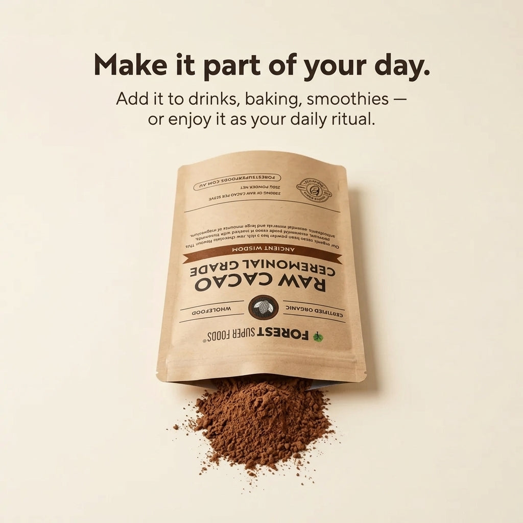 Raw Ceremonial Cacao